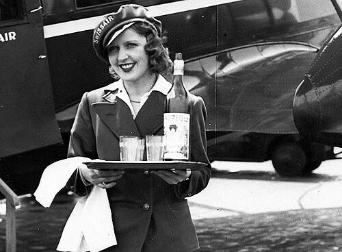 First Air hostess…..